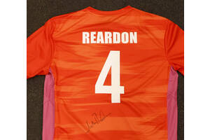 Signed Custom Designed New Balance Playing Shirt - Nathan  Reardon1