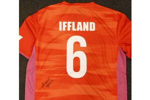 Signed Custom Designed New Balance Playing Shirt - Rhiannan Iffland1