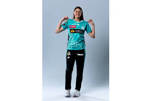 #22 Lily Bassingthwaighte Brisbane Heat Signed Indigenous Match Shirt1