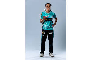#11 Sianna Ginger Brisbane Heat Signed Indigenous Match Shirt0