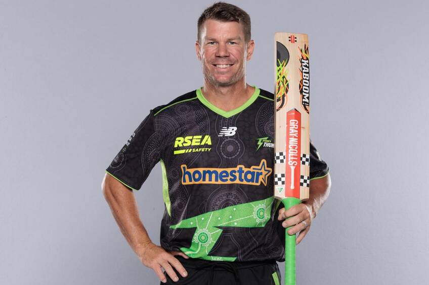 David Warner Signed Shirt0