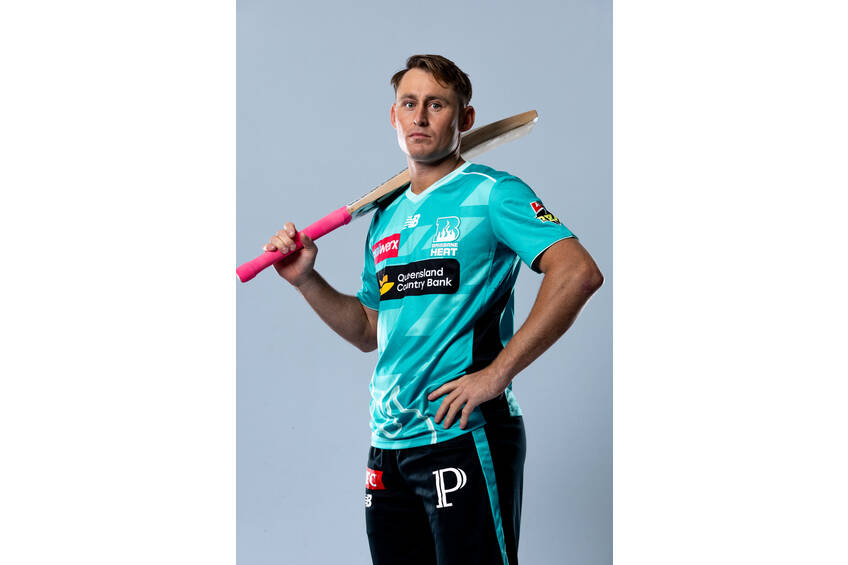 #33 Marnus Labuschange Brisbane Heat Signed Indigenous Match Shirt0