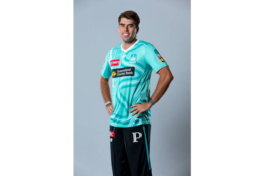 #19 Xavier Bartlett Brisbane Heat Signed Indigenous Match Shirt0