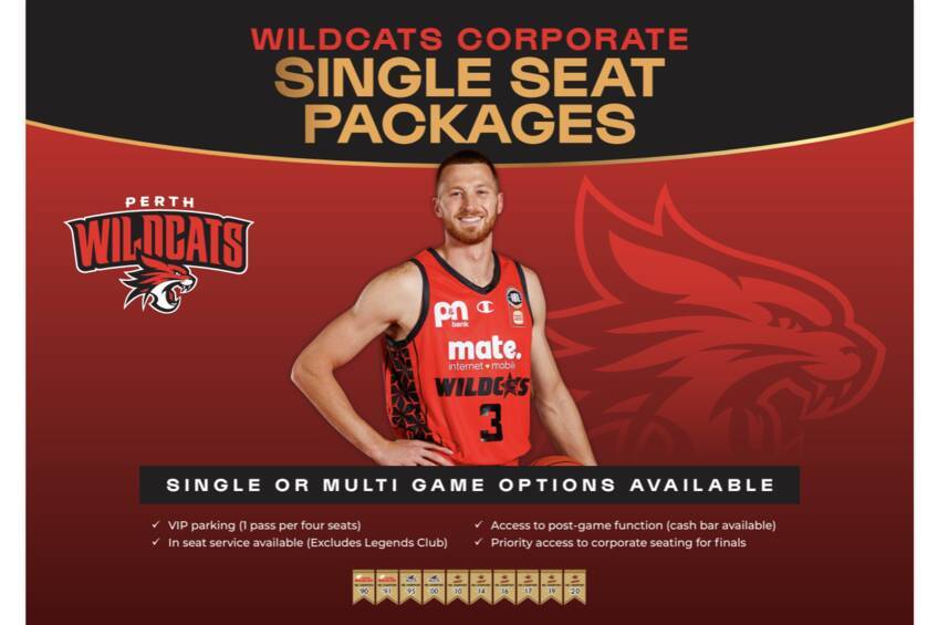 Perth Wildcats  courtside 3rd row 10th Oct260