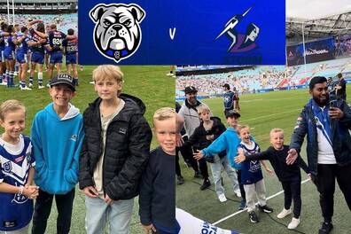 Bulldogs 2nd Half Guard of Honour R12