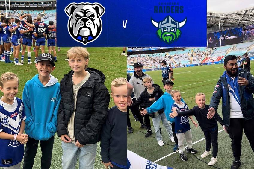 Bulldogs Warm up and Guard of Honour R16 (3pax)0