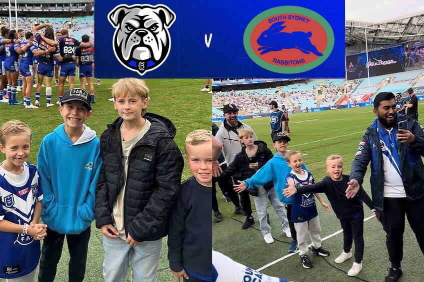 Bulldogs 2nd Half Guard of Honour RD240
