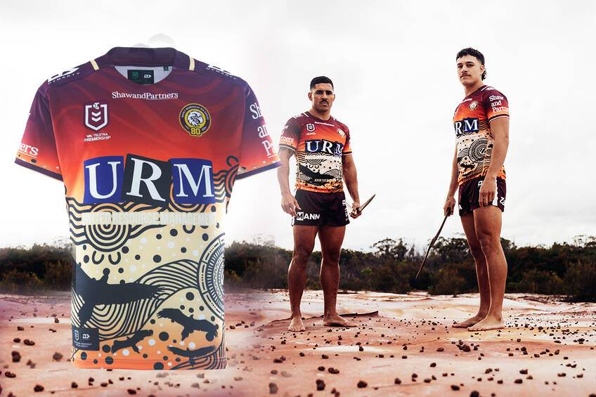Nathan Brown Indigenous Round Signed Jersey0