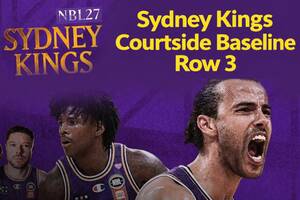 Sydney Kings Courtside Baseline Row 32