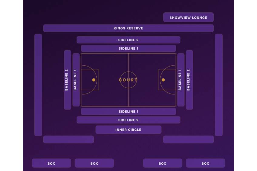 Sydney Kings Courtside Seats ROW 2 Baseline1