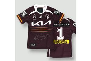 Reece Walsh - Fullback #1 2026 Brisbane Broncos Match Worn Jersey0