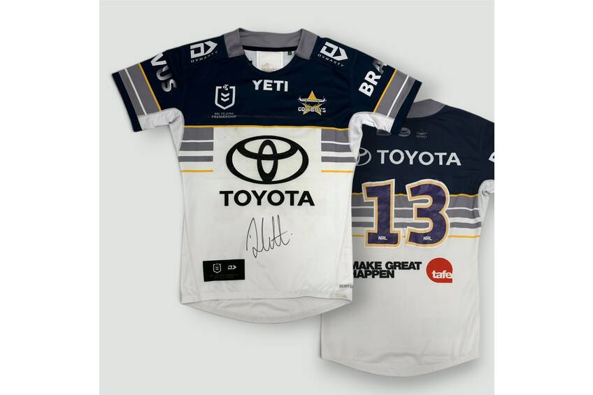 mainReuben Cotter (Captain) #13 Lock/Prop 2026 Cowboys Match-Worn Jersey Signed by Reuben Cotter0