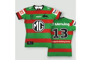 Cameron Murray (Captain) #13 Lock 2026 South Sydney Rabbitohs Match-Worn Jersey Signed by Cameron Murray0