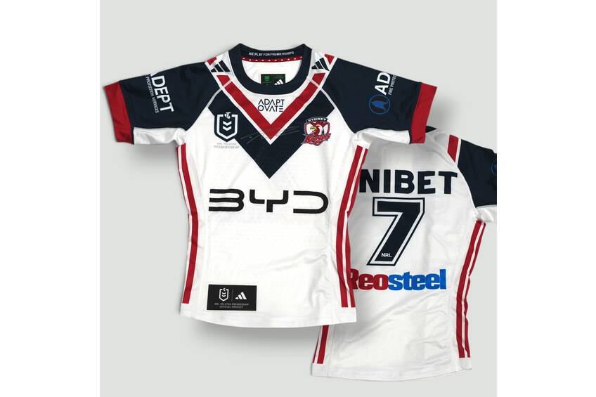 mainDaly Cherry-Evans #7 2026 Sydney Roosters Match Worn Jersey Signed by Daly Cherry-Evans0