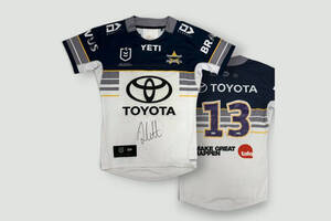 Reuben Cotter (Captain) #13 Lock/Prop 2026 Cowboys Match-Worn Jersey Signed by Reuben Cotter0