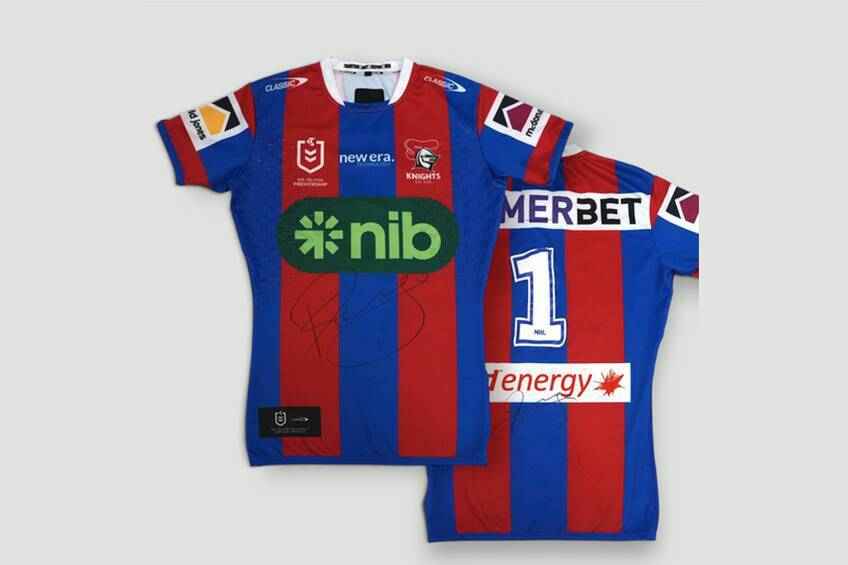 mainKalyn Ponga (Captain) #1 Fullback 2026 Newcastle Knights Match-Worn Jersey Signed by Kalyn Ponga0