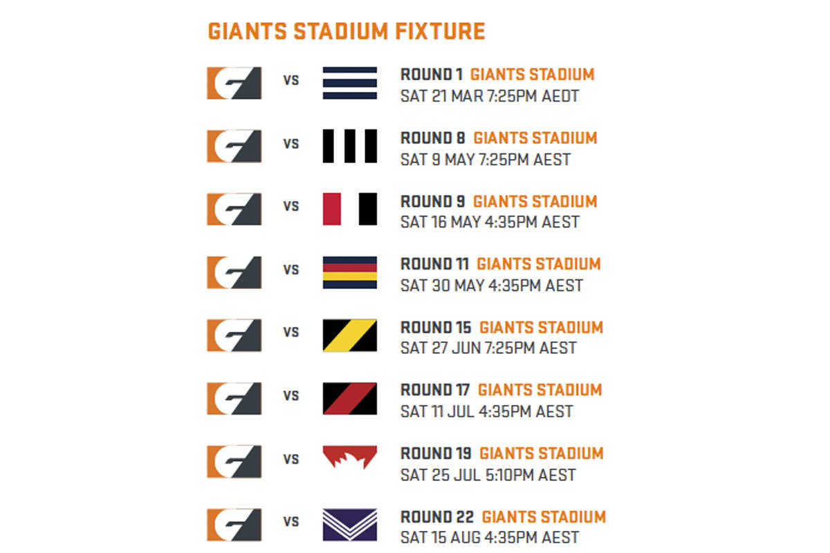 GWS Giants AFL Chairman's Lounge Experience